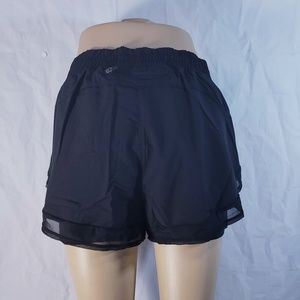 MPG BLACK Stretch Woven With Mesh insert Running s